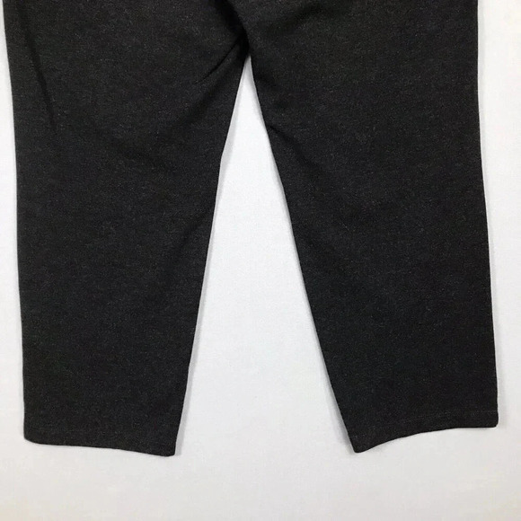 Eileen Fisher Ponte Knit Stretch Pull On Pants Women's Size 3X Black Melange - Picture 5 of 15